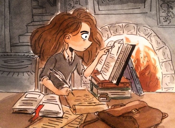 8 Tips Belajar a La Hermione Granger, si Pintar dari Gryffindor