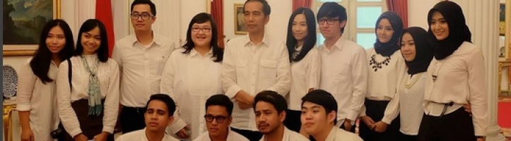 Saat Youtubers Muda Lunch Bareng Jokowi