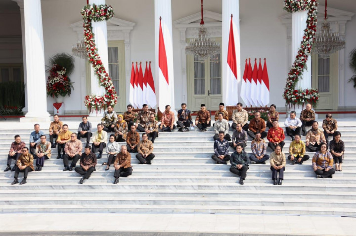 Susunan Kabinet Jokowi Jilid 2 2019-2024 dan Latar Belakang Pendidikan Para Menteri