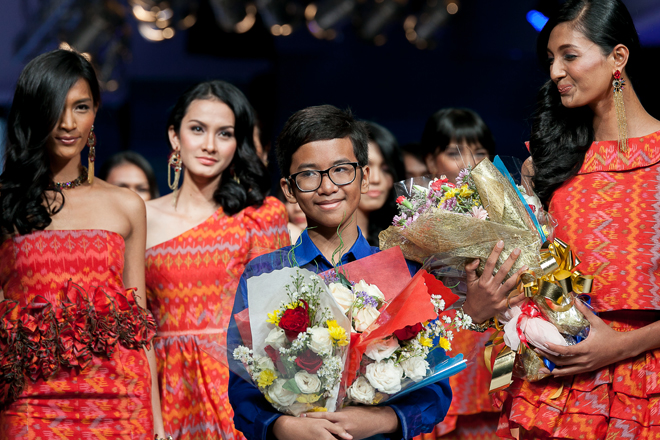 Rafi Ridwan Desginer Cilik Indonesia Jakarta Fashion Show