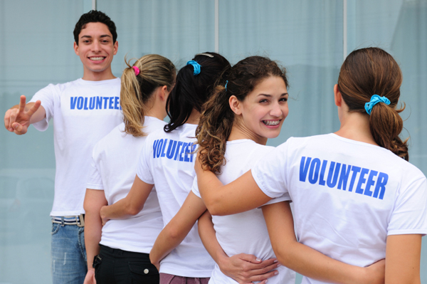 networking through volunteering