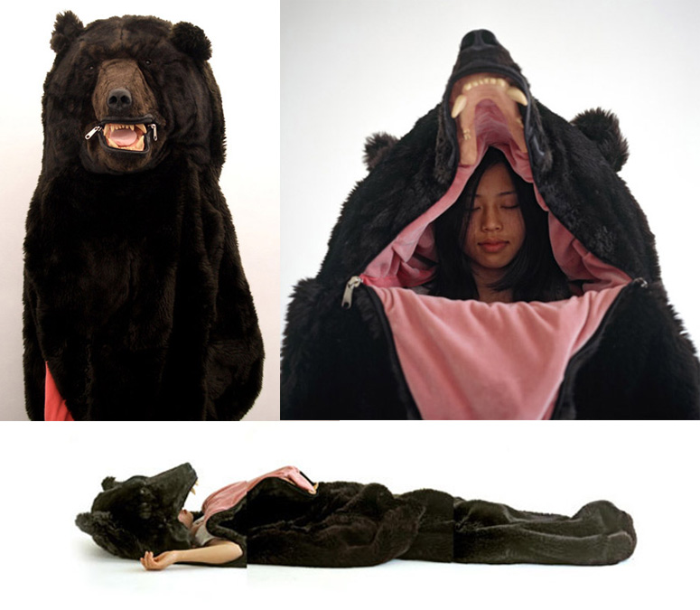 sleeping bag beruang