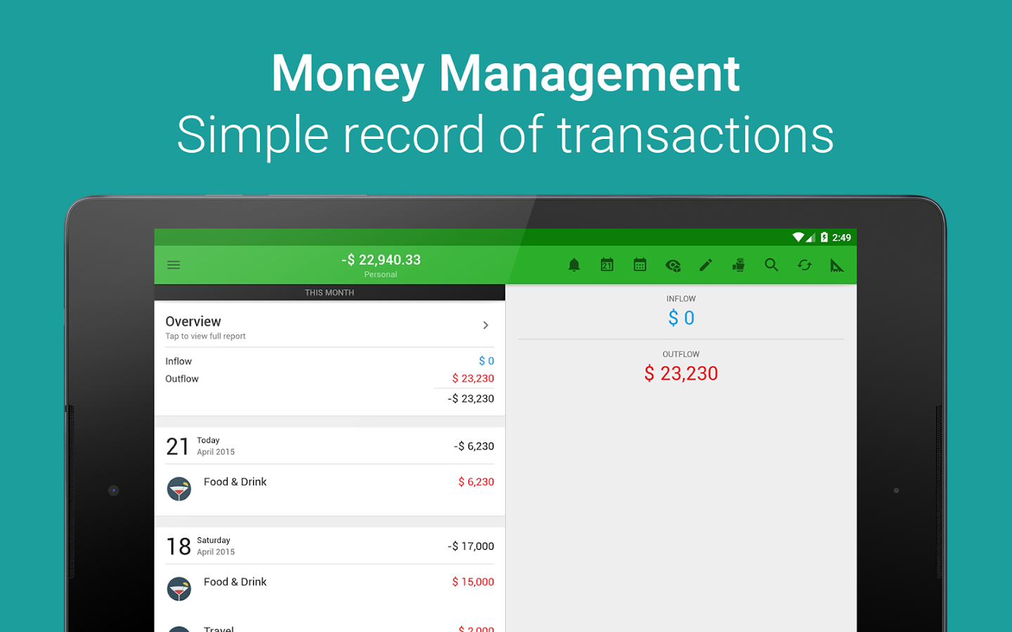 money lover aplikasi