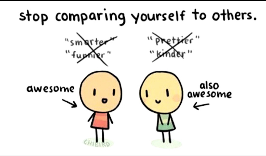 membandingkan diri dengan orang lain tidak baik