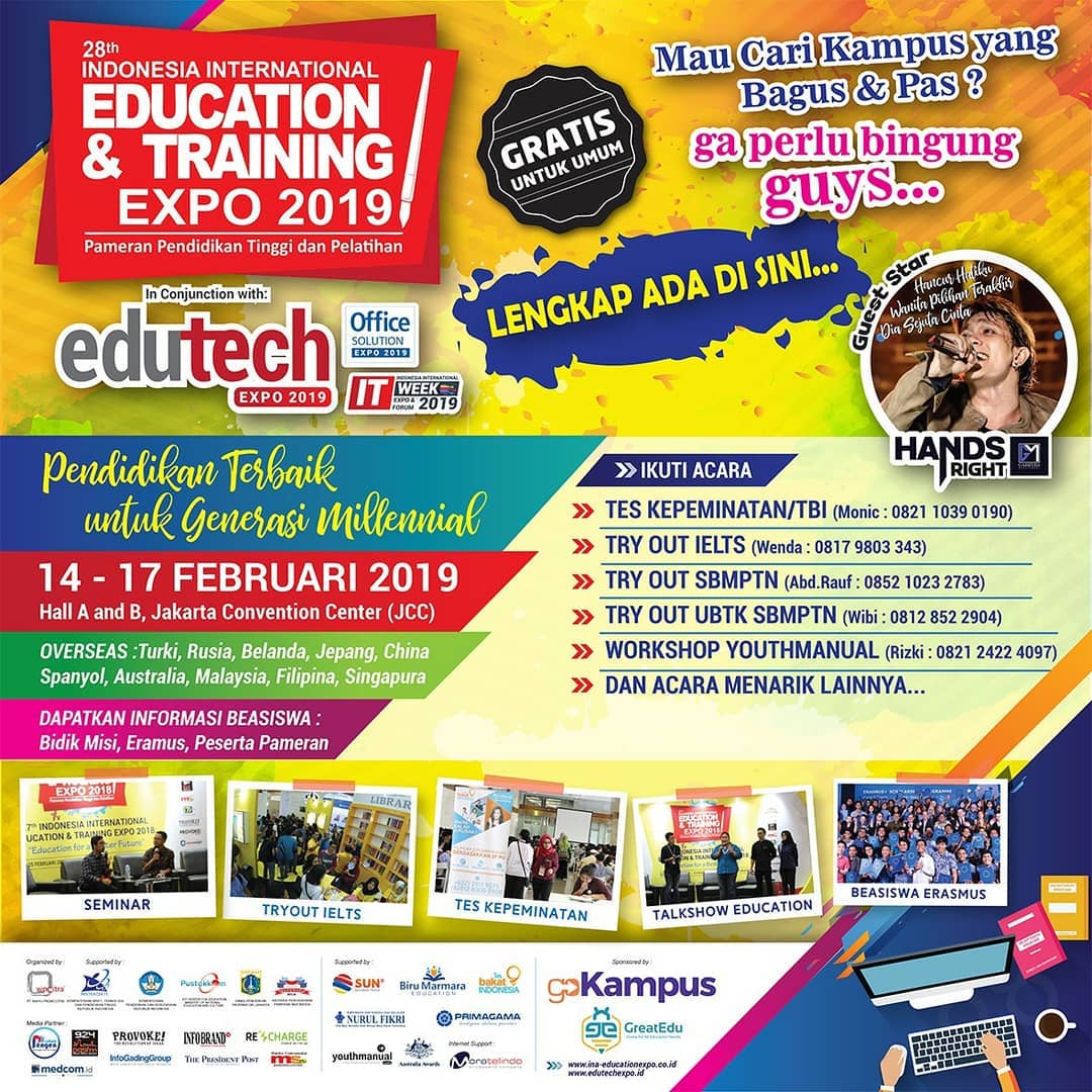 Indonesia International Education and Training Expo 2019